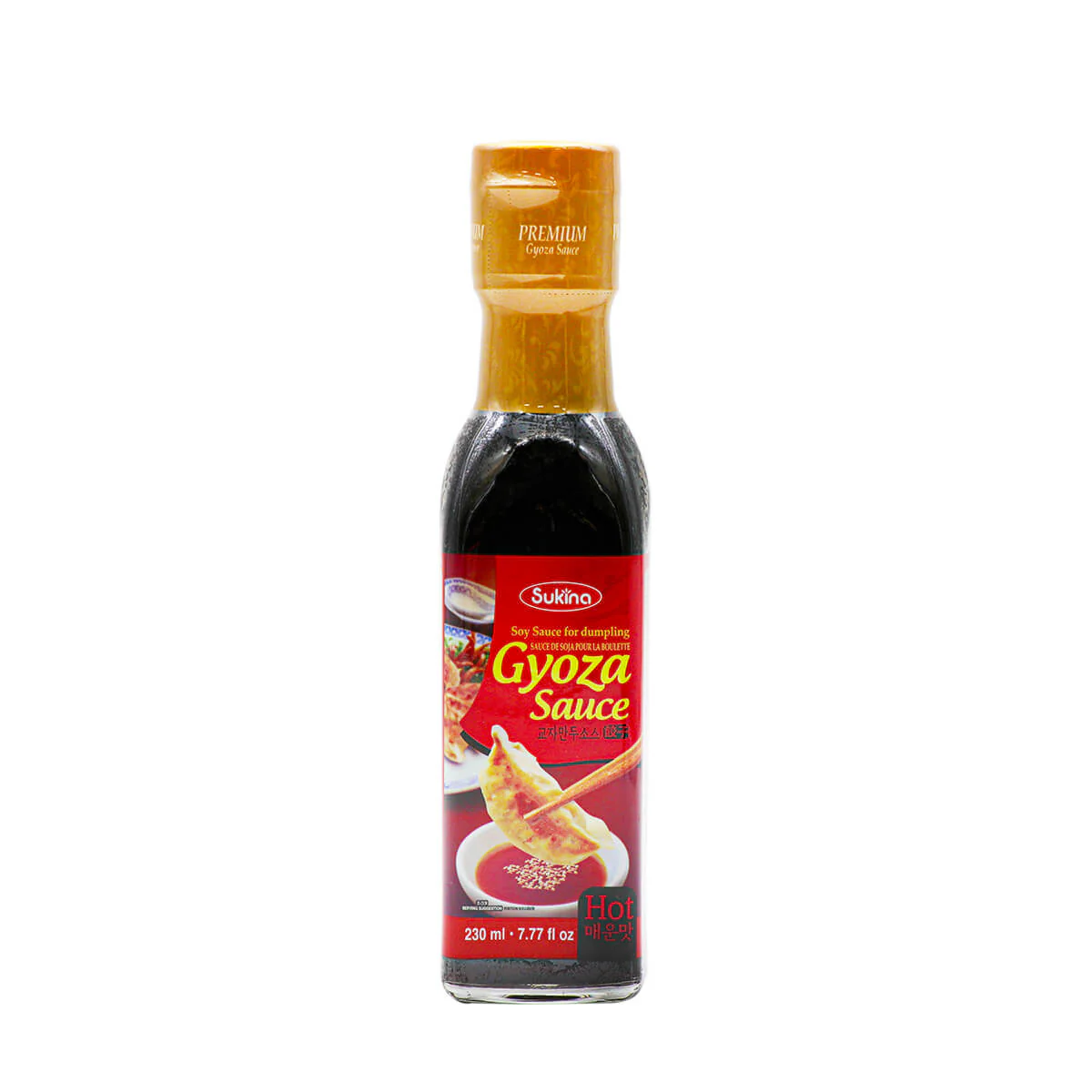 Sukina Gyoza Sauce Hot 7.77fl.oz