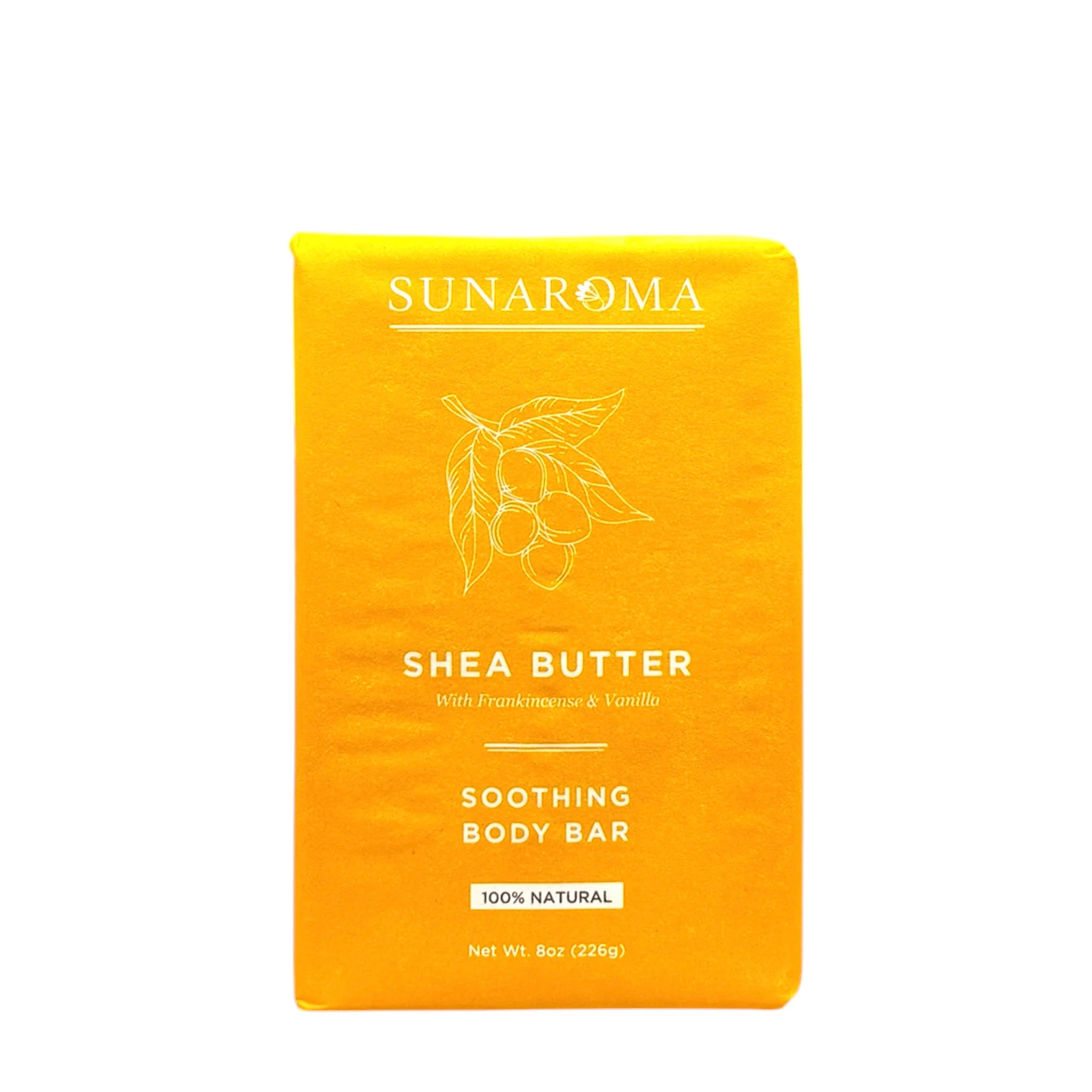 Sunaroma Shea Butter Body Bar 8Oz