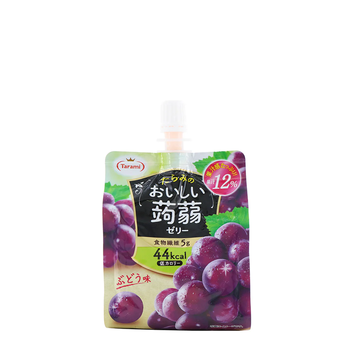 Tarami Oishii Konjac Jelly Grape Flavor 150g