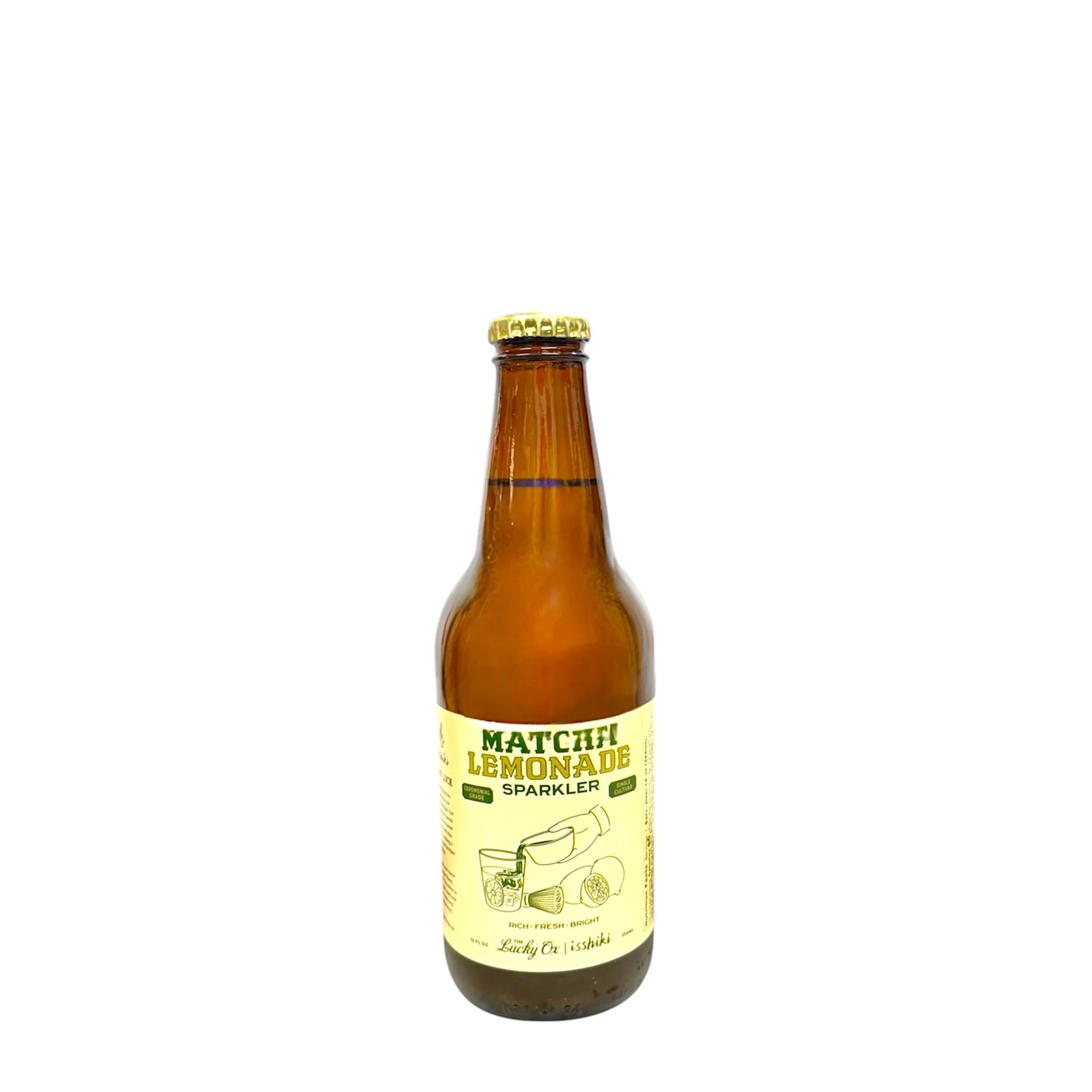 The Lucky Matcha Lemonade Sparkler 12Oz