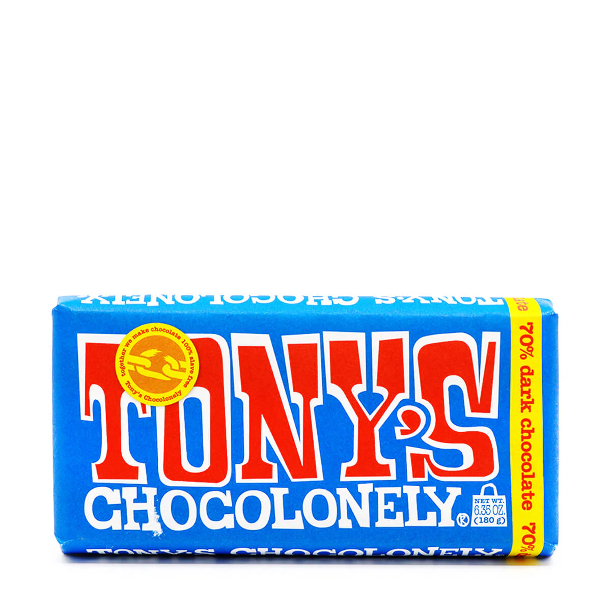 Tony's Chocolonely 70% Dark Chocolate 180g