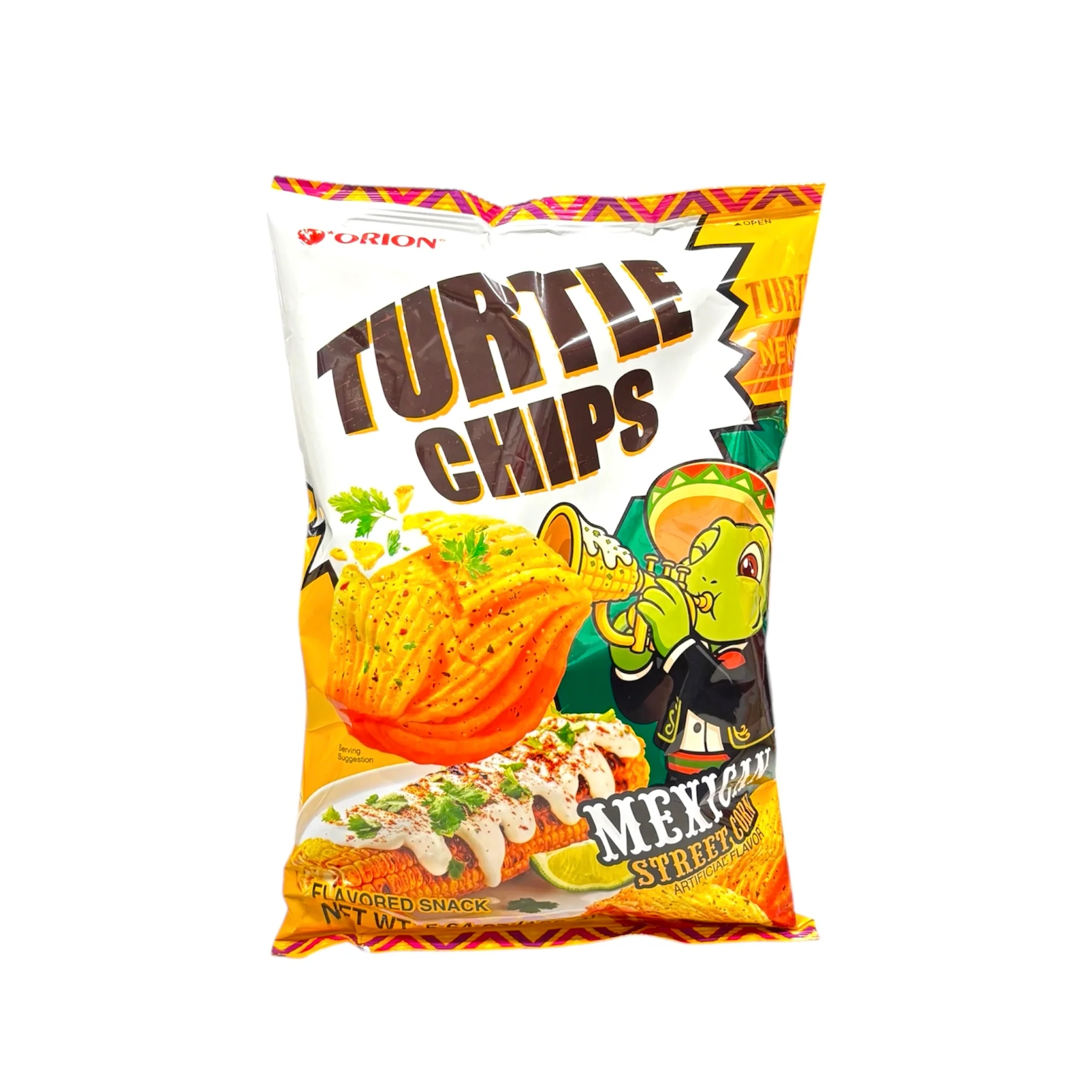 Turtle Chips Mexican Street Corn 5.64Oz