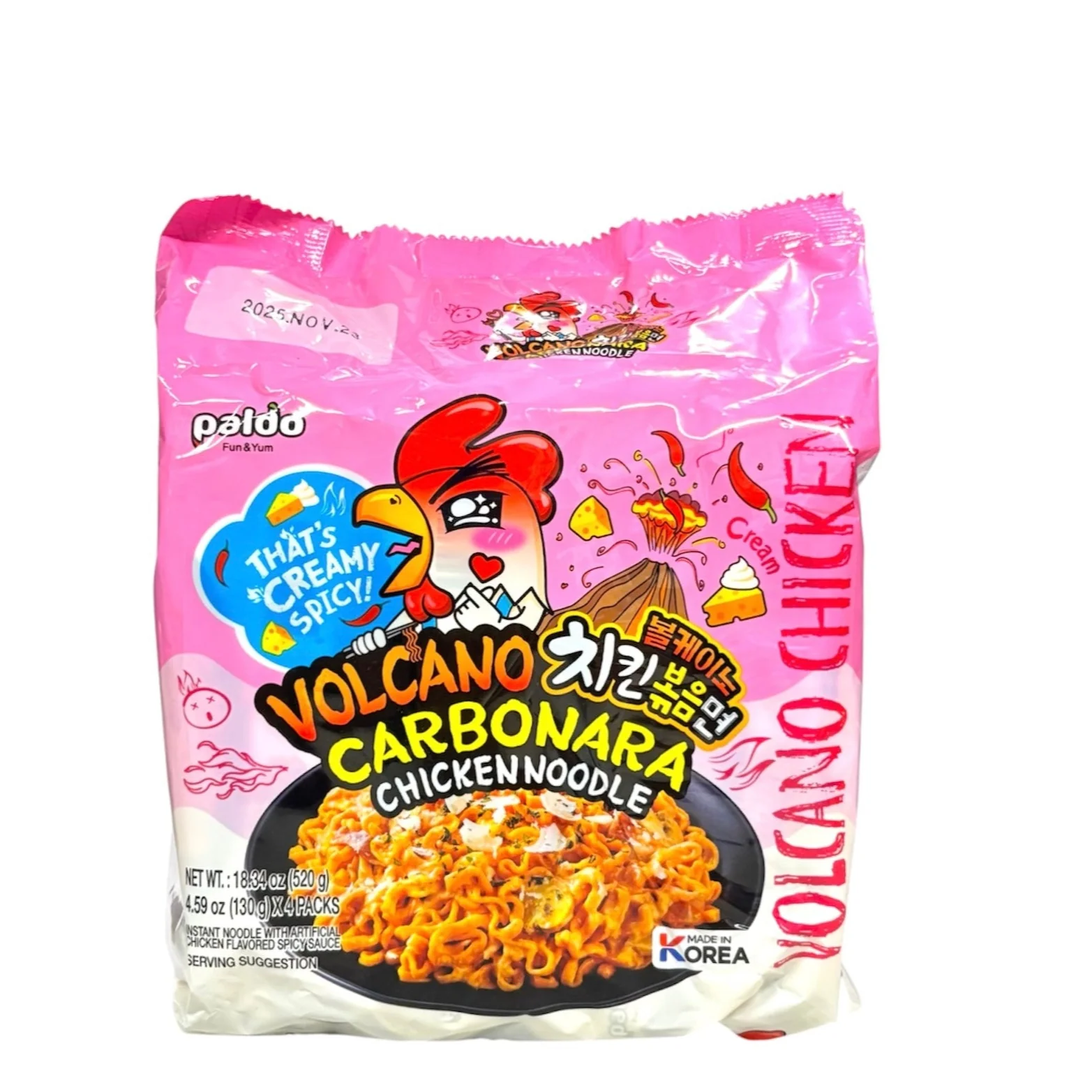 Volcano Carbonara Chicken Multi 4Pack