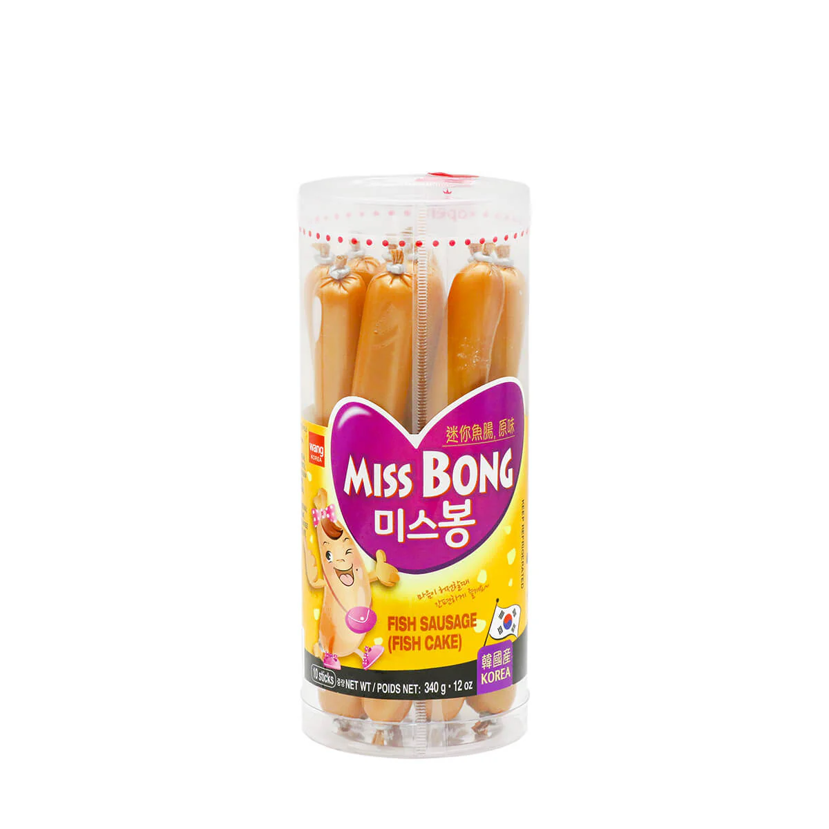 Wang Miss Bong Fish Sausage (Fish Cake) 340g