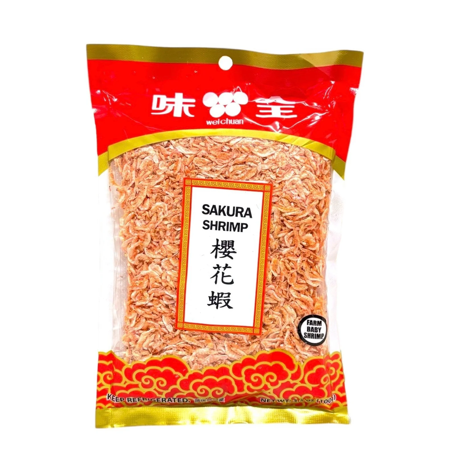 Wei Chuan Dried Shrimp 3.5Oz