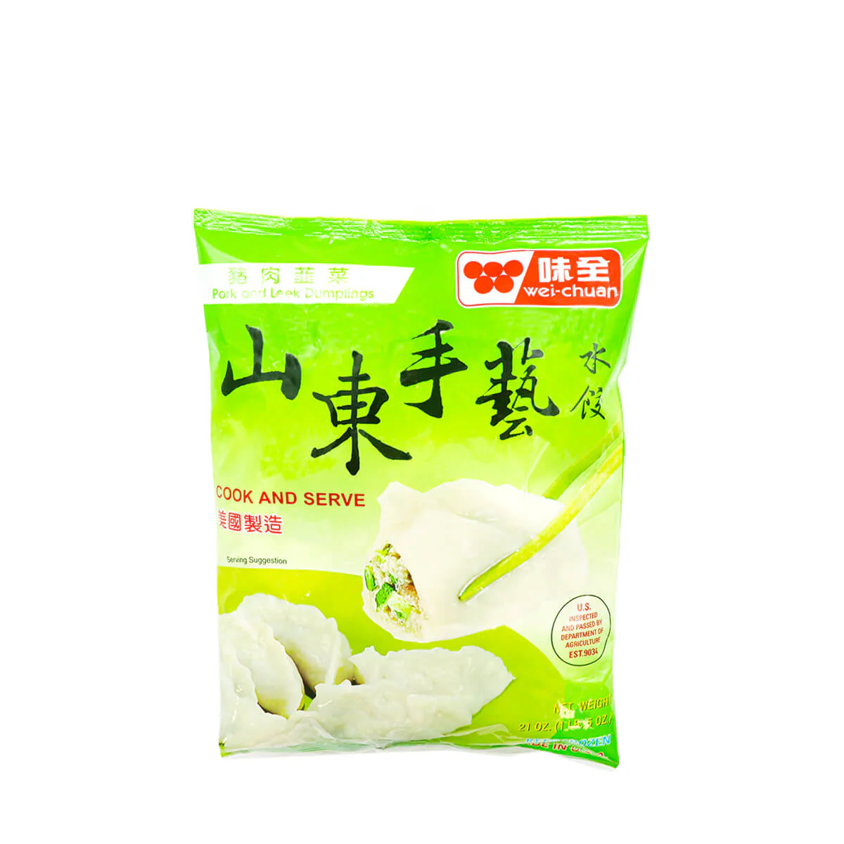 Wei-Chuan Pork and Leek Dumplings 21oz