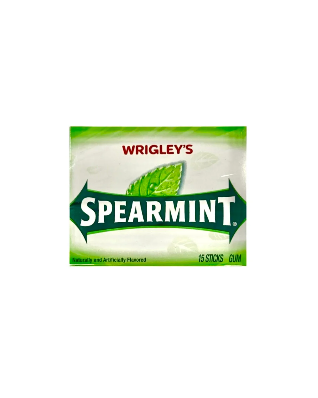 Wrigley's Spearmint Gum 15 Sticks