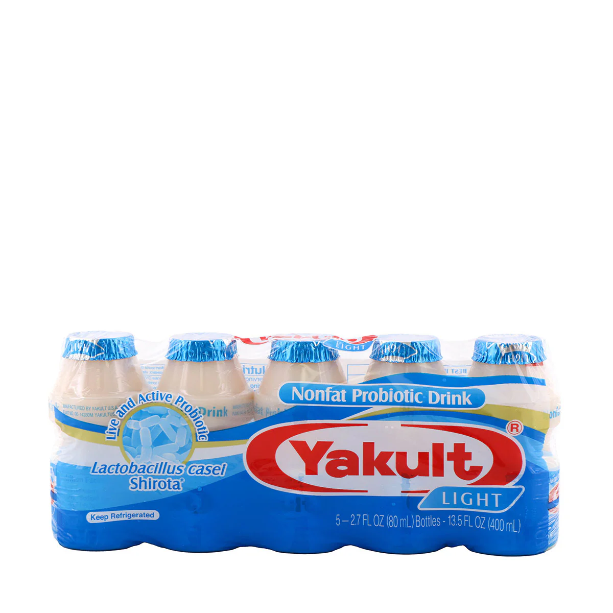 Yakult Nonfat Probiotic Light 5 Bottles x 2.7oz