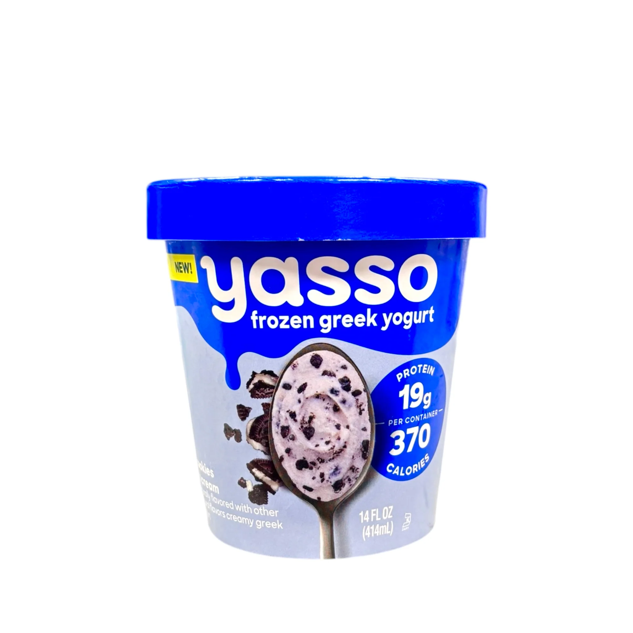 Yasso Yogurt Cookies N Cream 14Oz