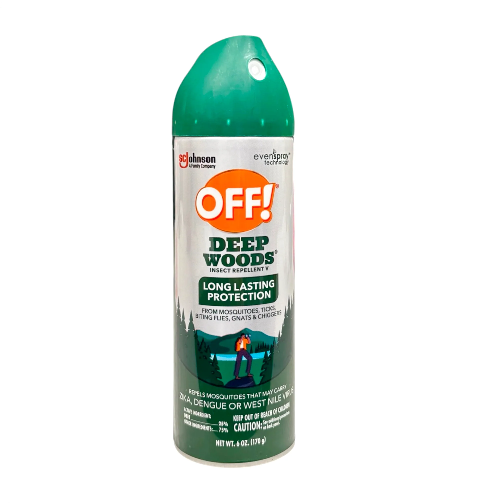 Zika Deepwoods Insect Repellent V 6Oz